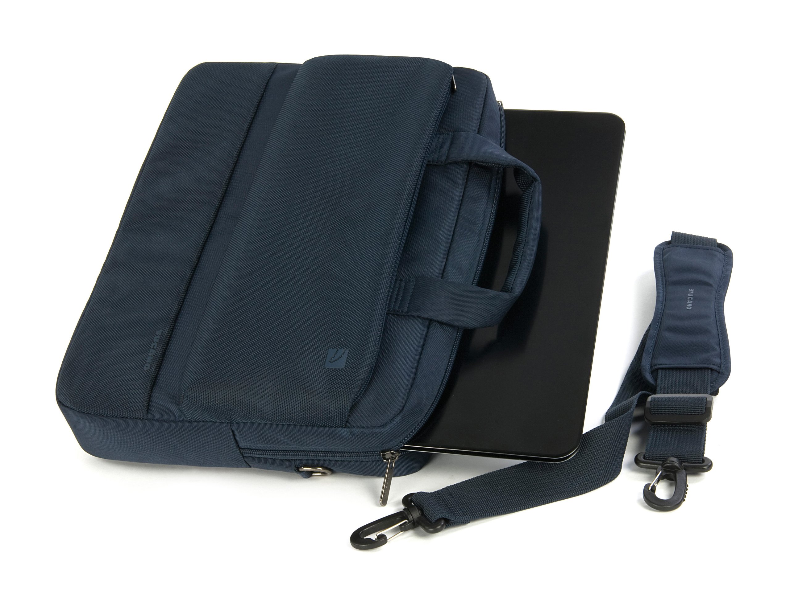 Tucano Dritta Slim 14 Borsa per MacBook PRO 15" Retina e Notebook 13" o 14", Blu