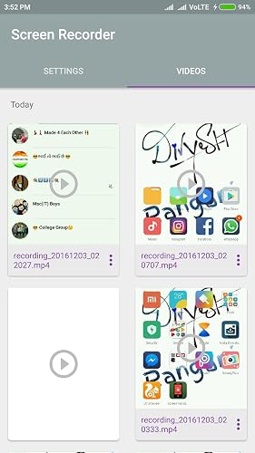 Screen Recorder – vue 4