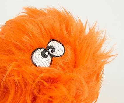 GoDog Just for Me Furballz with Chew Guard, Orange