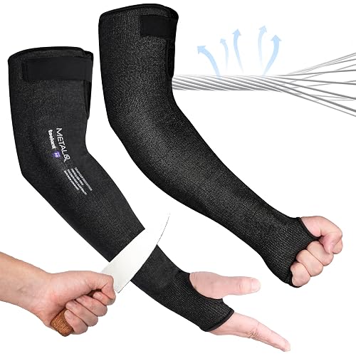 toolant Ultra-Comfort Cut Resistant Sleeves for Gardening & Welding