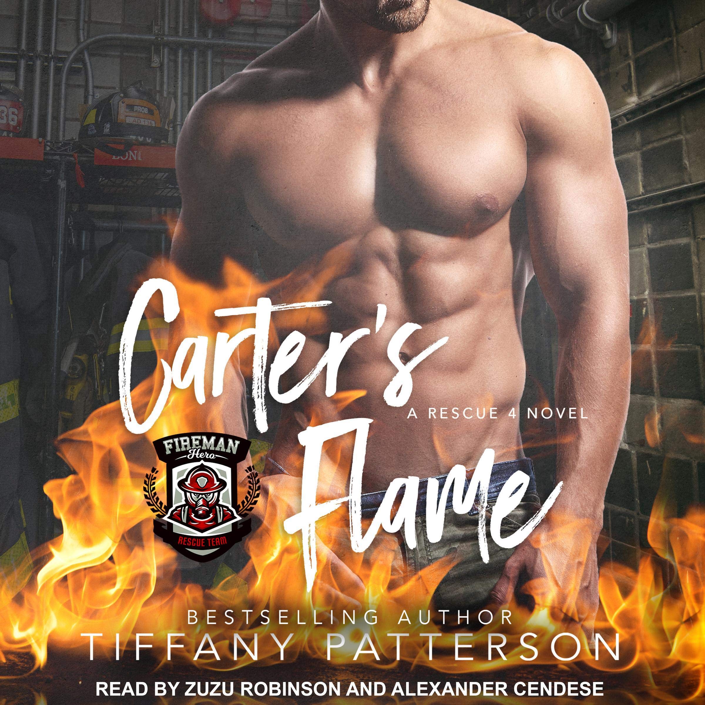 Cover art for Carter’s Flame: A Rescue 4 Novel