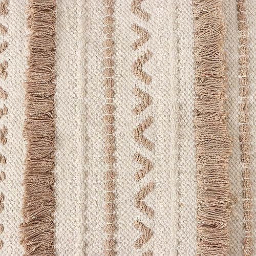 Miniatura 33 de REDEARTH · Puf otomano sin rellenos, con textura, cubo de almacenamiento, puf, reposapiés para sala de estar, dormitorio, guardería, habitación de