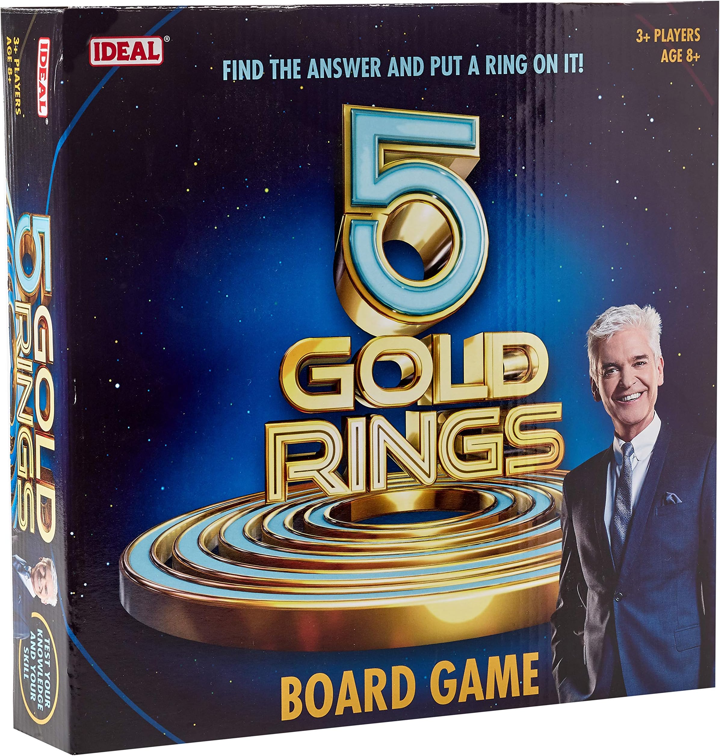 John Adams Five Gold Rings Board Game from Ideal