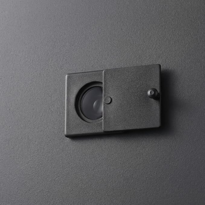 Cubierta de mirilla para puerta de cobre para puerta metálica con protección de privacidad e instalación sencilla, cubierta negra para puerta principal, diámetro interior 0.63 pulgadas miniatura 7