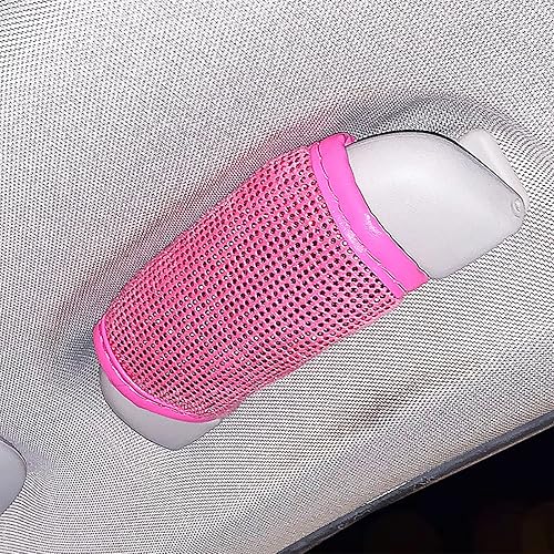 Miniatura 4 de 4 fundas brillantes para manija de puerta de seguridad, cubierta protectora de cristal brillante para manija de automóvil, accesorios de decoración