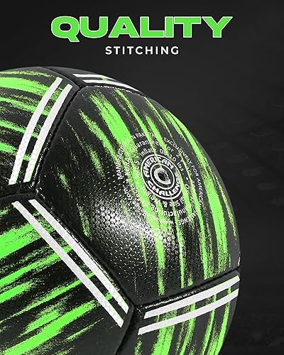 Miniatura 4 de American Challenge Kura Balón de fútbol Tamaño 3, 4, 5 Balón de fútbol tamaño 5 y 4 Pelotas de fútbol duraderas para entrenamiento, práctica y