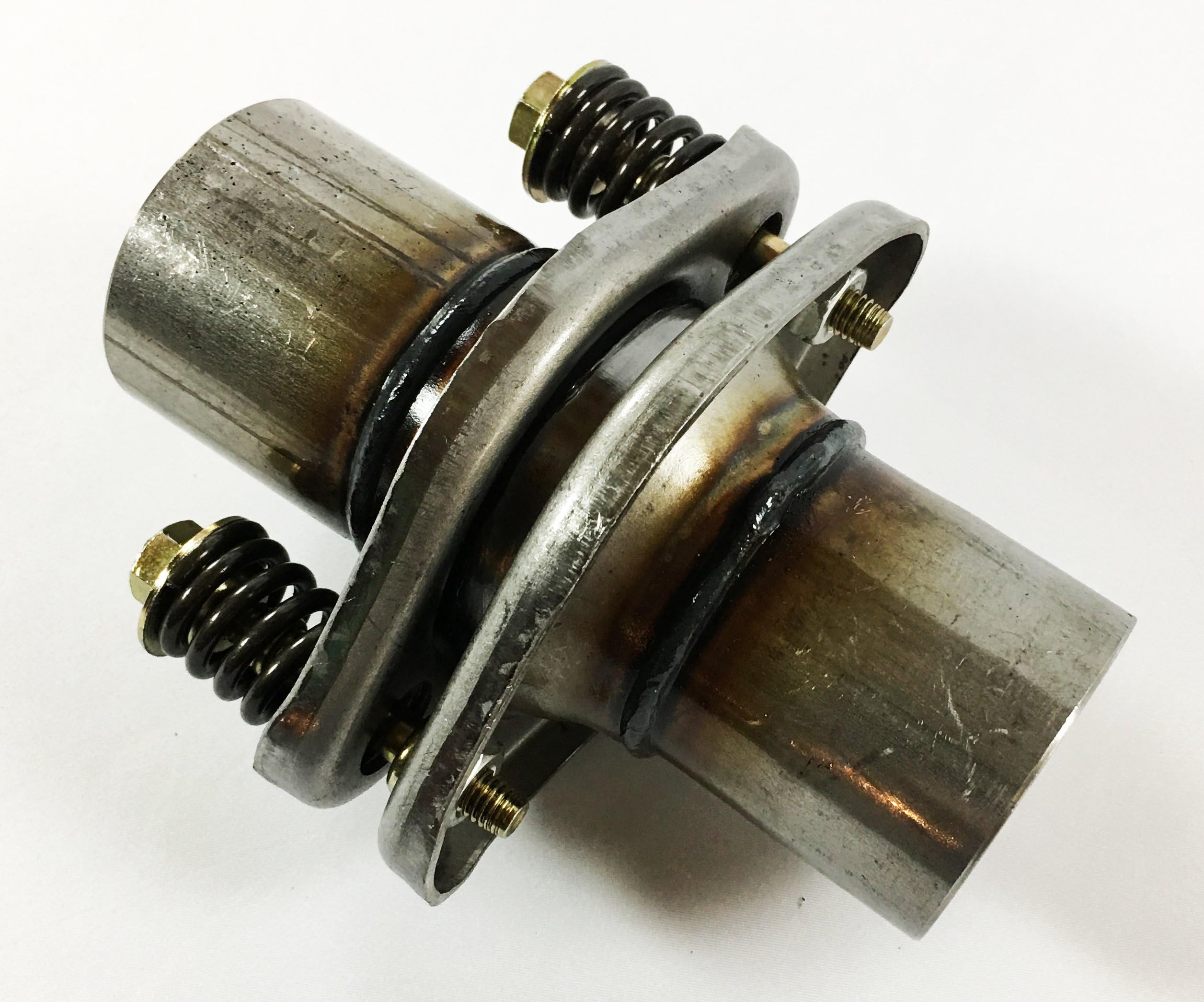 Exhaust Flex Spring Joint 2.00 In Dia Inlet 2.00 In Outlet 6.00 In Long WFSPJ200-200-6 Wesdon Spring Flanges