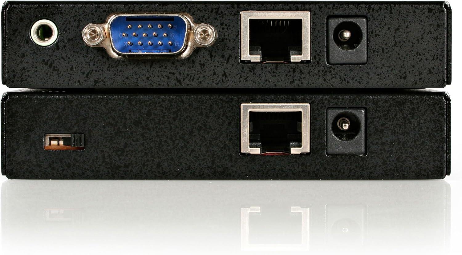 StarTech.com VGA Video Extender over Cat 5 with Audio - Up to 500ft (150m) - VGA over Cat5 Extender - 1 Local and 1 Remote , TAA (ST122UTPA)