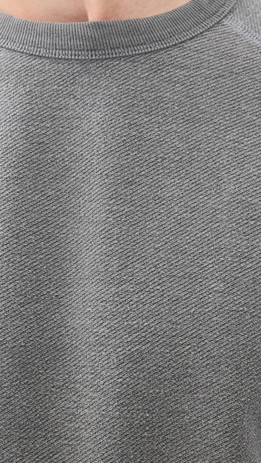 Save Khaki Men's All American Twill Back Terry Crew Sweatshirt - Image 6