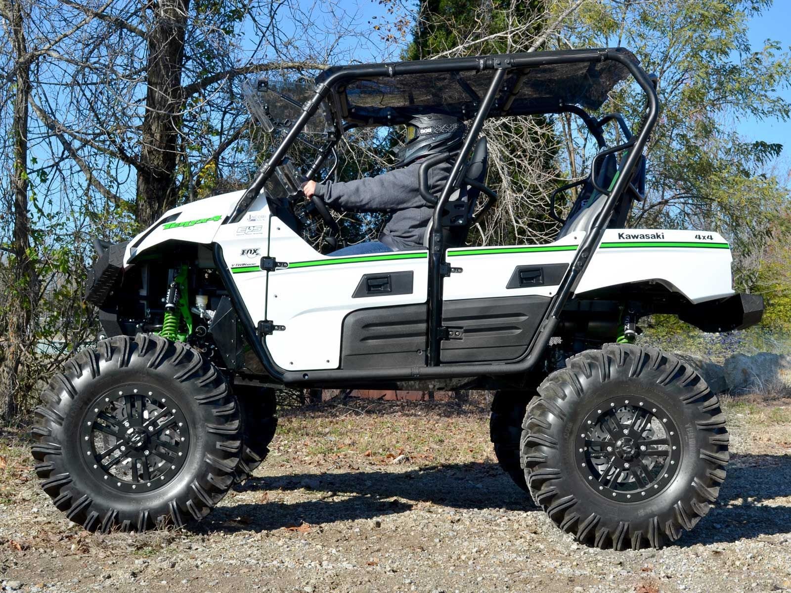 Amazon.com: SuperATV Rock Sliders Nerf Bars Tree Kickers