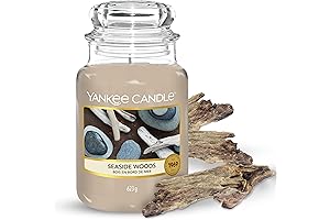 Yankee Candle Seaside Woods Large Jar Candle, 21oz