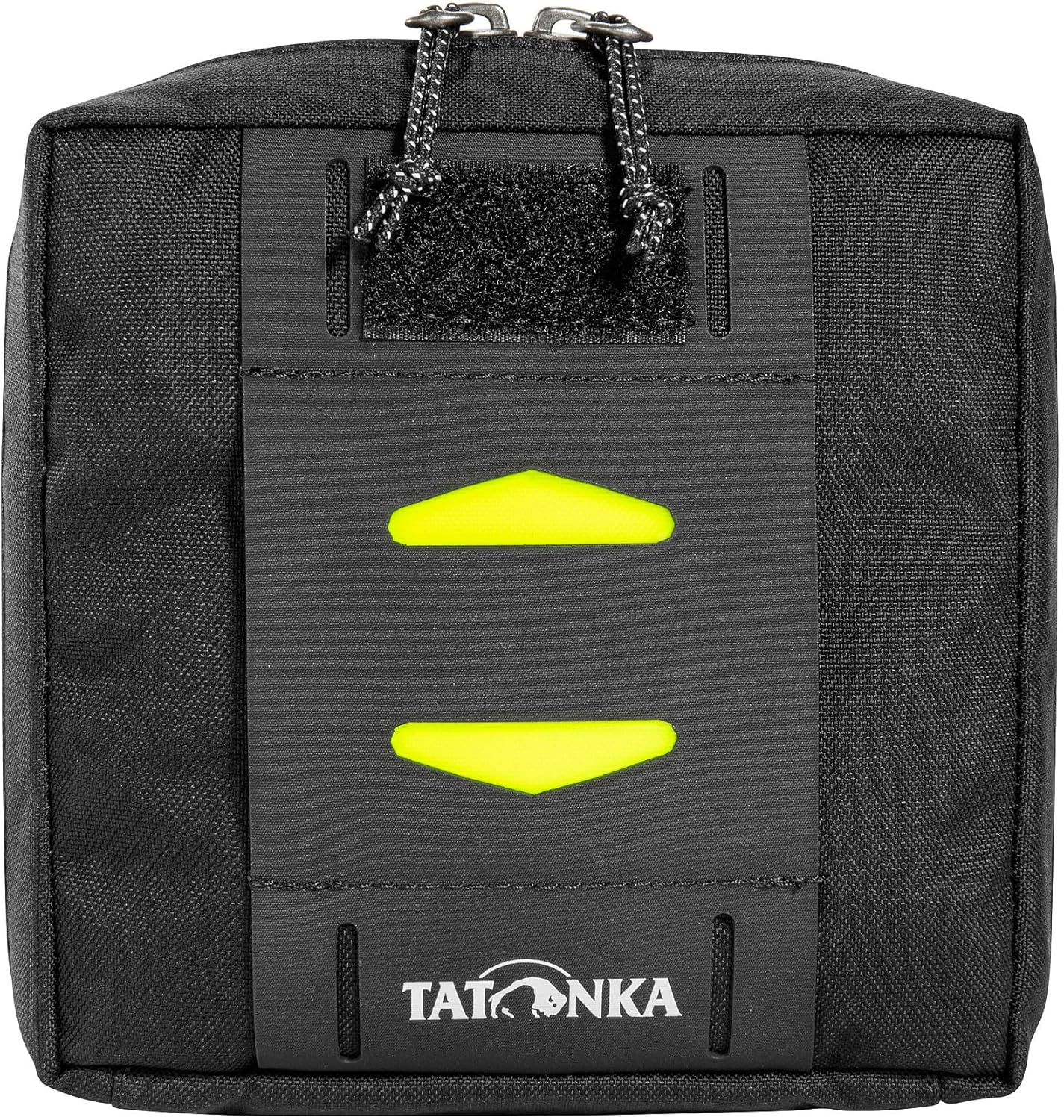 Tatonka Unisex - Adult Universal Pouch 14 x 14 Backpack Accessory Bag, Black, 14 x 14 cm