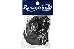Realeather Crafts Black Plastic Bear Claws