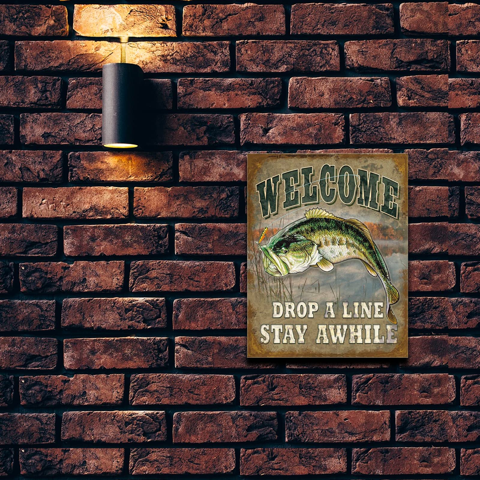 Targa In Metallo SmartCows 20x30 Cm Con Scritta 'You Can't Buy Happiness But You Can Buy A Board' – Decorazione Vintage Per Bar E Casa