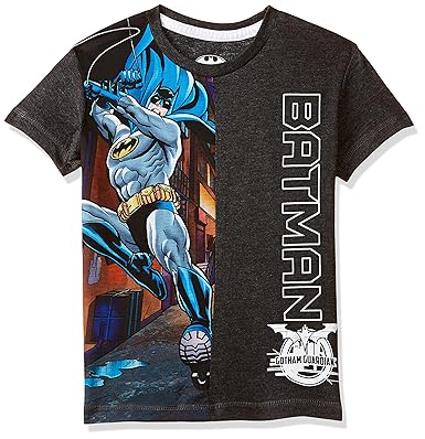 Batman By Kidsville Boys Plain Regular Fit T-Shirt
