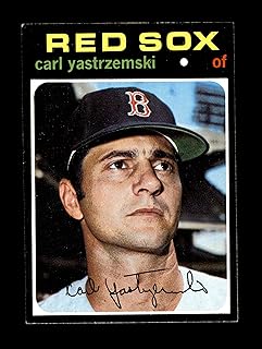 1971 Topps # 530 Carl Yastrzemski Boston Red Sox (Baseball Card) NM Red Sox
