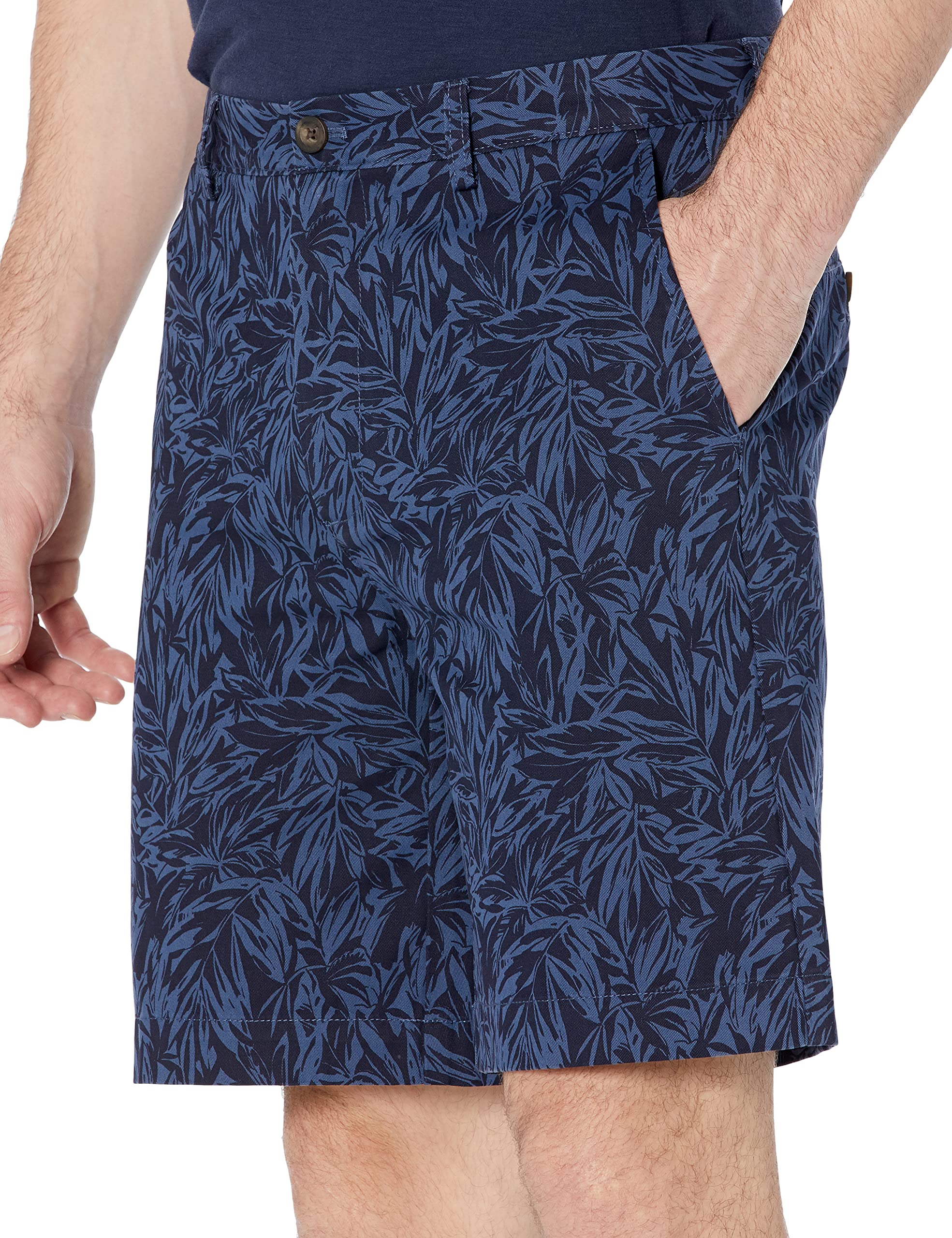 Amazon Essentials Pantaloncini Chino Lunghezza Classica da 23 Cm Uomo