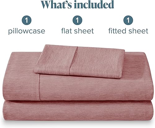 Miniatura 249 de Bare Home Juego de sábanas de tamaño individual XL, tamaño de dormitorio universitario, sábanas de microfibra ultrasuave de 1800 hilos, bolsillos 22