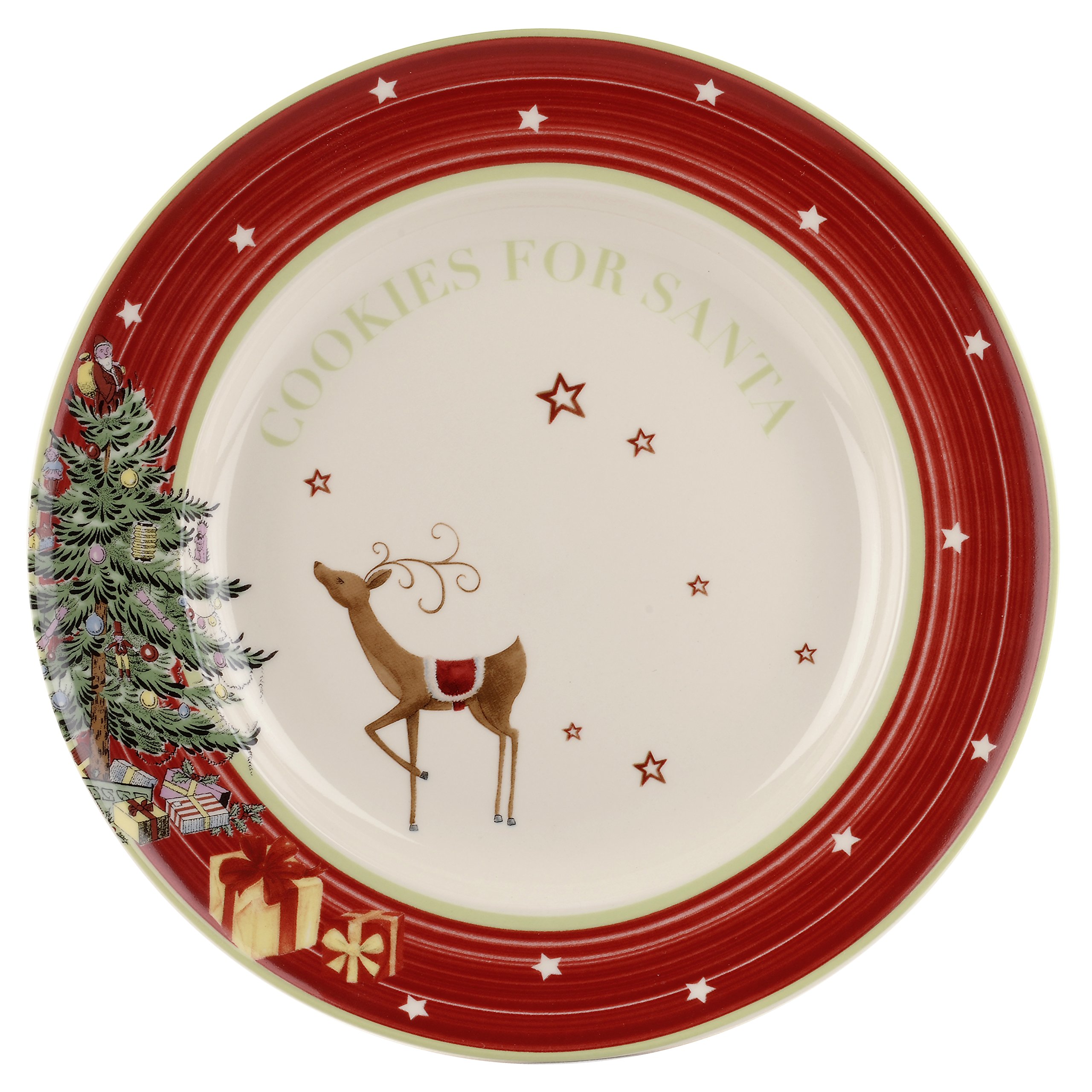 Portmeirion Cookie Plate "Cookies for Santa"