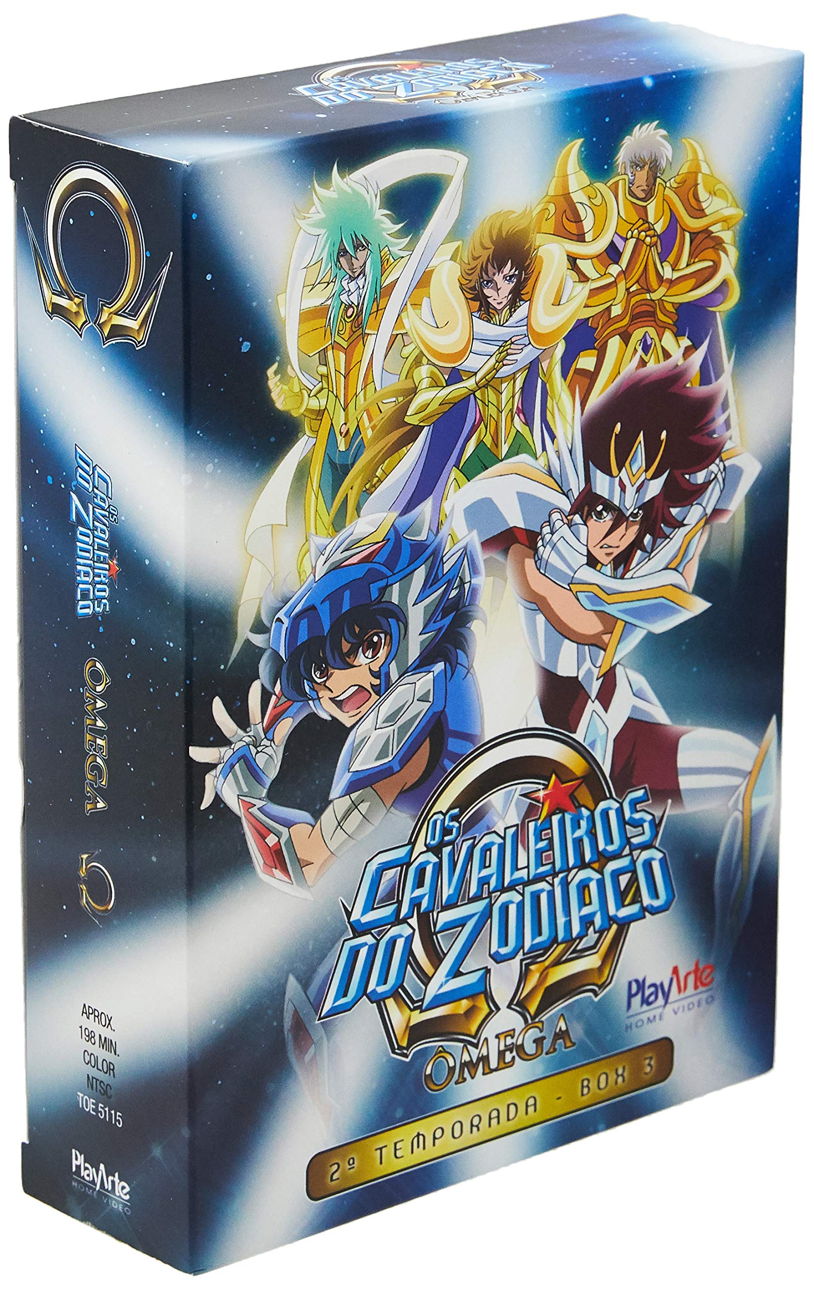 Os Cavaleiros Do Zodíaco - Ômega – 2ª Temporada - Box 3 - [DVD