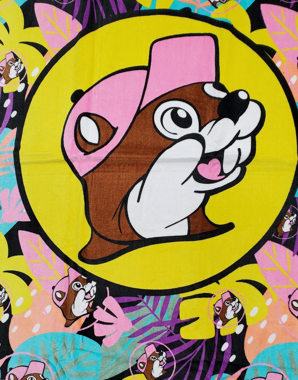 Buc-ee's Beaver 2025 Beach Towel Towels Collection 32" x 64" or 35" x 70" Vacation Travel Pool Super Large Chair Cover (Tiki, 35" x 70")