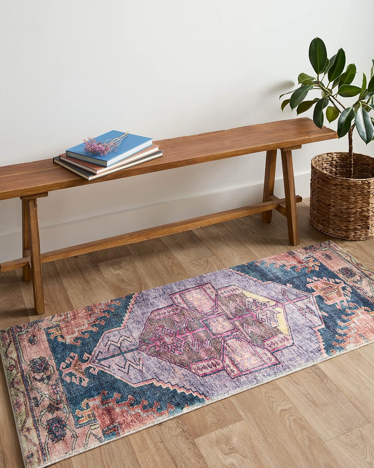 Loloi Fiona Collection B20341 Purple/Multi 2'-0" x 5'-0" Accent Rug