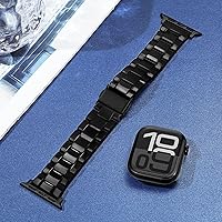 Vista 82 de Lightweight Resin Band For Apple Watch Series 11 10 SE 9 8 7 6 5 4 3 2 1 Ultra 3 2, Fashion Adjustable Replacement Strap for iWatch Bands 38mm 40mm