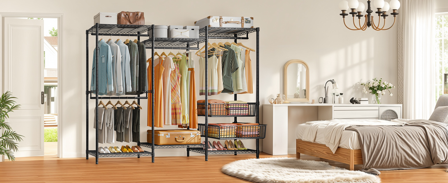 Amazon.com: VIPEK V10 Heavy Duty Clothes Rack, Portable Closet
