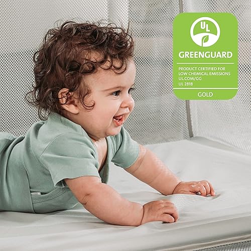 Miniatura 2 de Chicco Alfa Lite - Juego ligero de viaje corral portátil para bebés y niños pequeños diseño de plegado a presión 13 libras esencial de viaje para