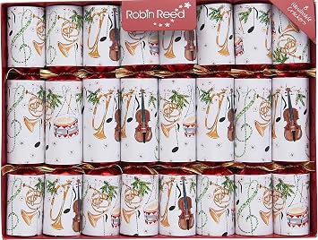 Robin Reed Handmade English Festive Party Favors 8 x 10inch - Contains Musical Whistles