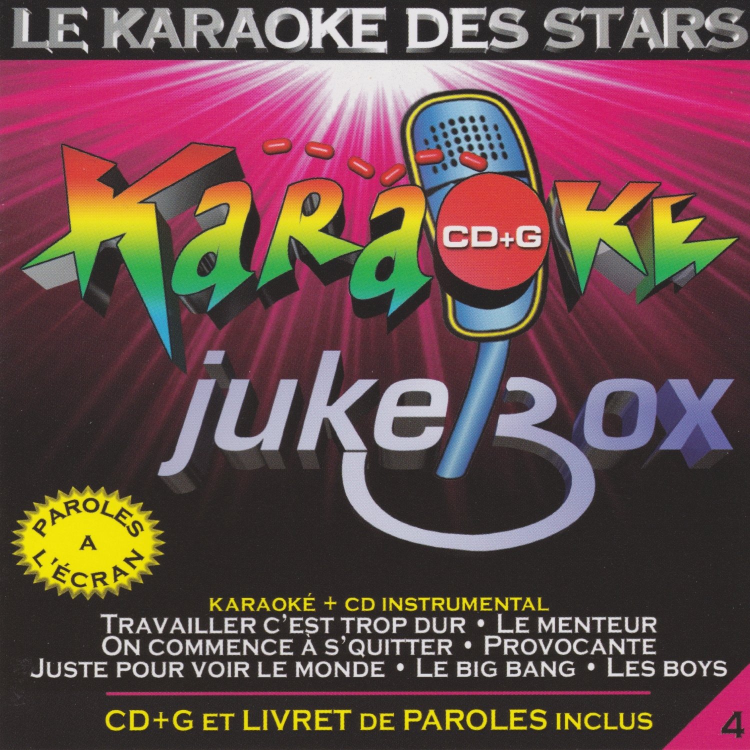 V4 Karaoke Juke Box Le Karaok [Audio CD] Karaoke