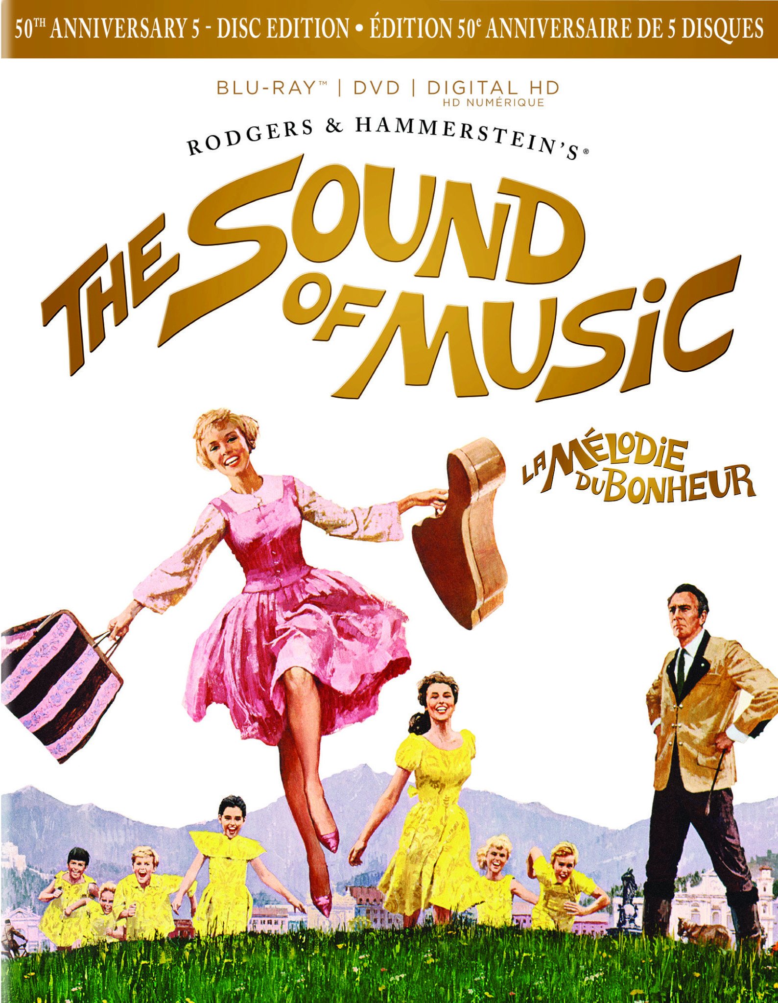 The Sound of Music: 50th Anniversary Collectors' Edition [Blu-ray + DVD + CD] (Bilingual) [Blu-ray]