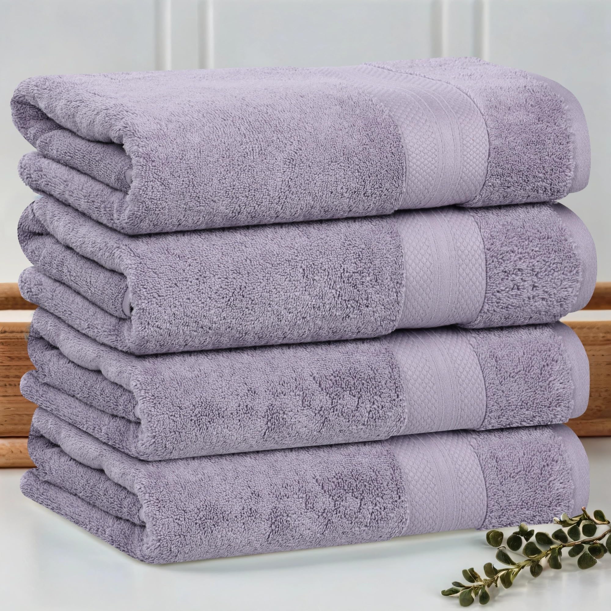 Serviettes de bain turques séchage rapide et coton épais Aria