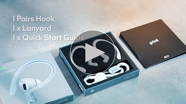 Amazon.com: Gcioii Memory Titanium Alloy Ear Hooks for AirPods Pro