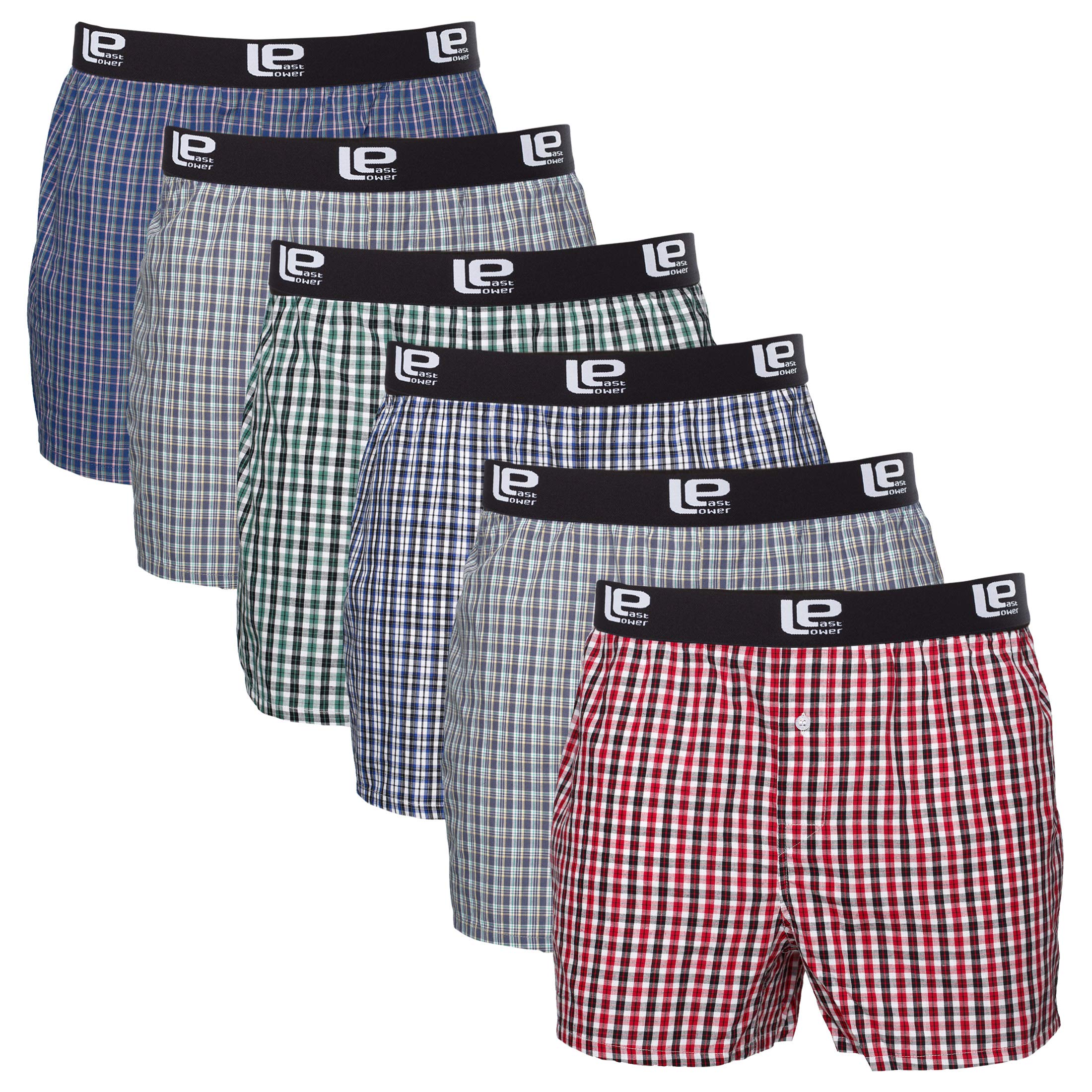 Lower EastMen's Boxer Shorts (Pack of 6)