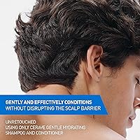 Vista 2 de CeraVe Juego de Champú y Acondicionador Hidratante Suave, Con Ceramidas, Niacinamida y Ácido Hialurónico Para Cabello y Cuero Cabelludo Suaves