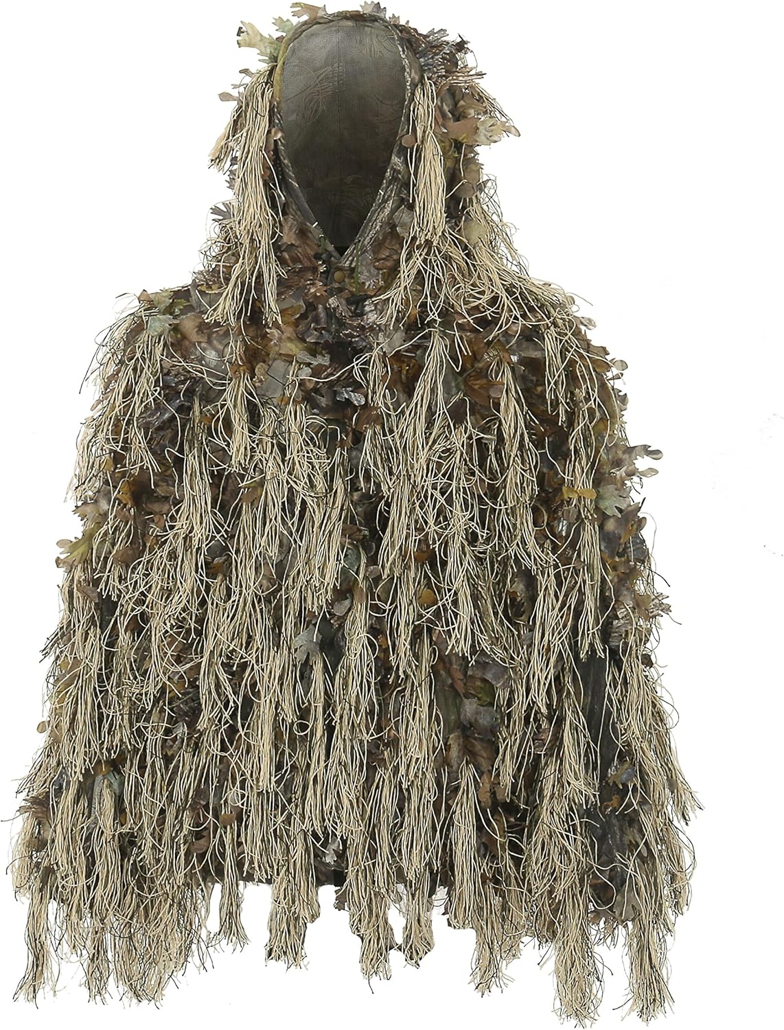 AUSCAMOTEK Ghillie Suit for Hunting Dry Grass Brown Ideal for Hunting in Winter and Autumn - Image 2