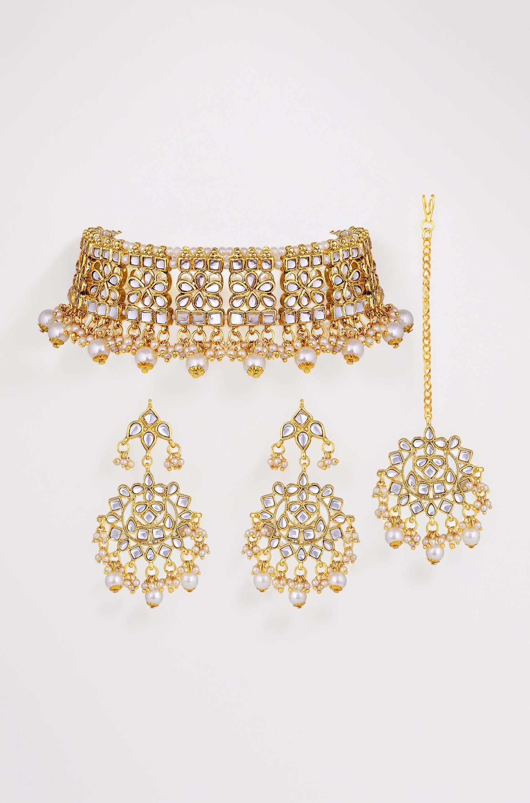 Peora Traditional Bridal Jewellery Set Gift for Women