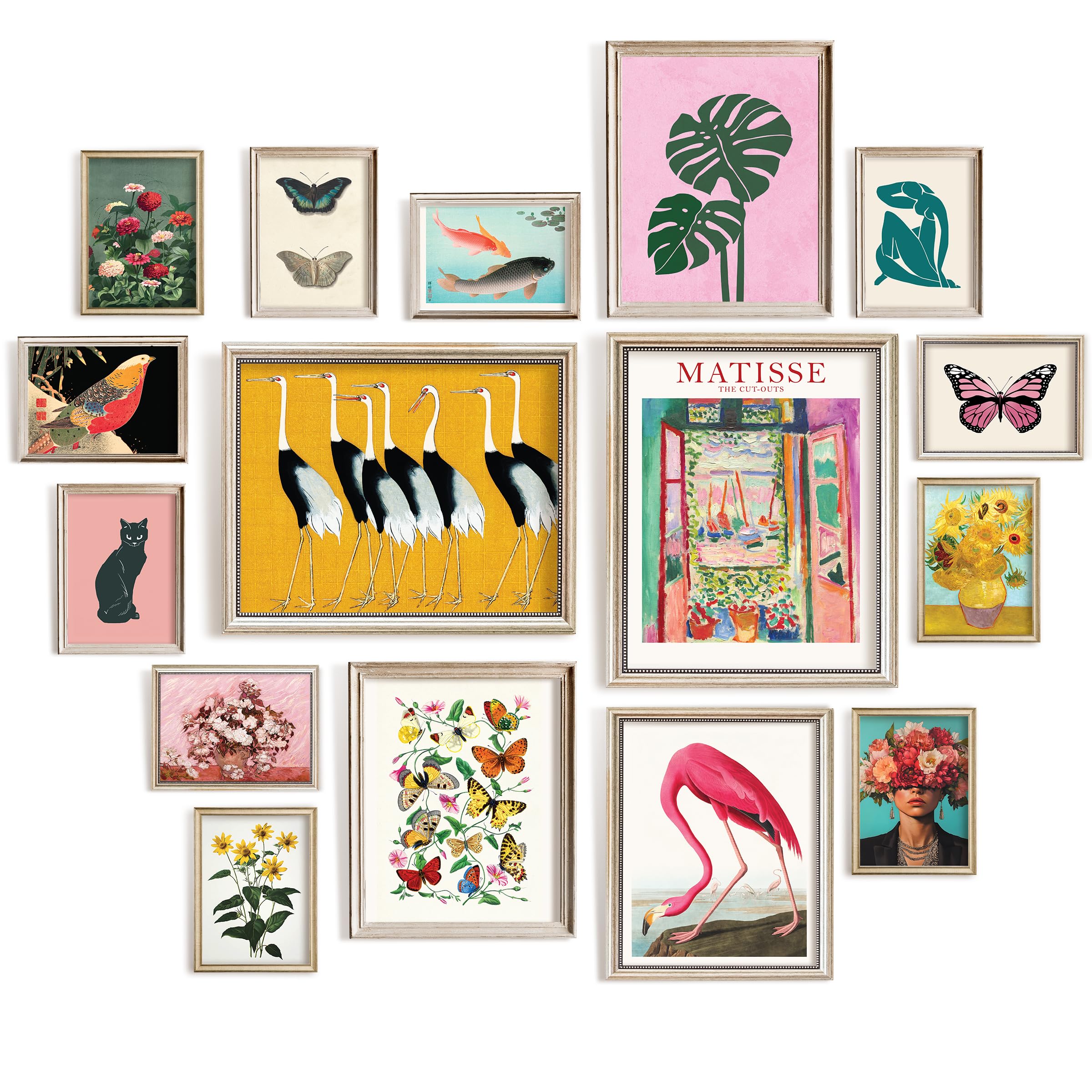 97 Decor LARGE11x14 Eclectic Wall Art Prints - Large Maximalist Wall Decor, Colorful Home Decor Funky Prints For Wall Decor Aesthetic, Trendy Gallery Wall Pictures Artsy Room Decor For Bedroom