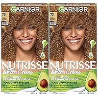 Vista 9 de Garnier Color de Cabello Nutrisse Crema Nutritiva, 10 Negro (Regaliz) Tinte Permanente para el Cabello, 1 Unidad (El Empaque Puede Variar)