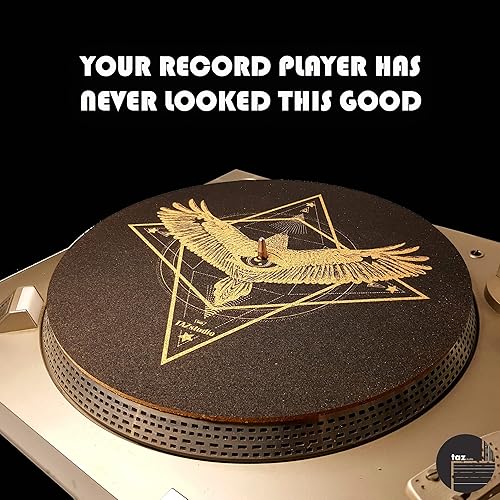 Miniatura 42 de Tapete de corcho prémium para tocadiscos de vinilo LP para un mejor soporte de sonido en el tocadiscos de vinilo LP, tapete de corcho con diseño M4