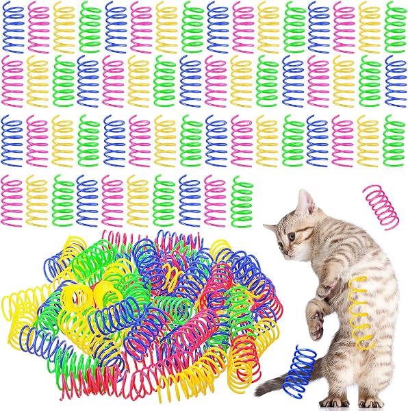Yunsailing 猫スプリングおもちゃ 300個セット