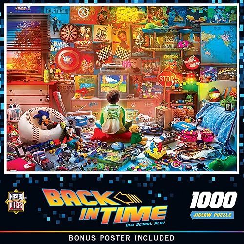 Miniatura 3 de MasterPieces Rompecabezas de 1000 piezas para adultos, familia o jóvenes, color negro, 19.25 x 26.75 pulgadas