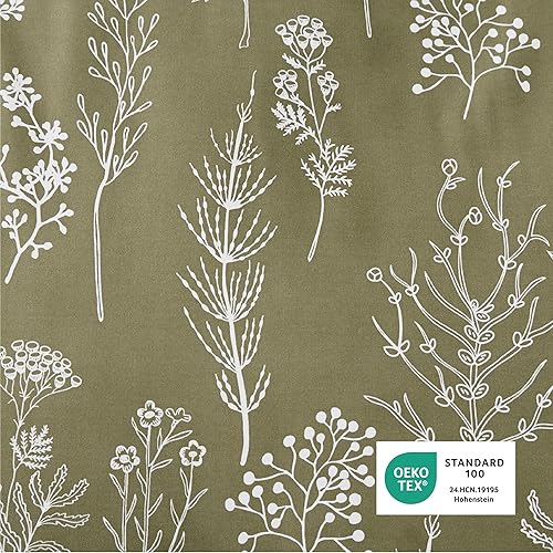 Miniatura 5 de Bedsure - Juego de edredón tamaño individualindividual XL, 2 piezas, bonito, con estampado floral, 1 suave edredón reversible con diseño botánico de