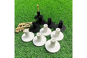 Rubber Golf Tees Pack for Mats Practice on Driving Range