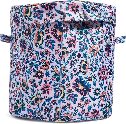 Miniatura 7 de Vera Bradley Contenedor de almacenamiento para mujer con tapa, Floral Sea Air