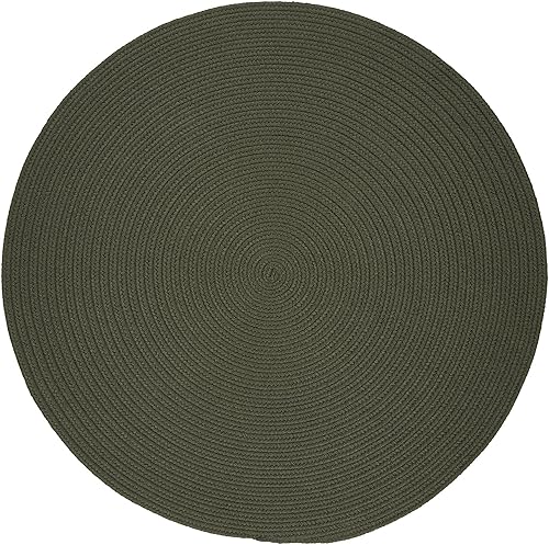 Miniatura 63 de Tapete de interior/exterior, diseño texturado trenzado, tapete reversible, Sintético, Marrón Marrón,Negro -,Azul (Hydrangea Blue),Azul