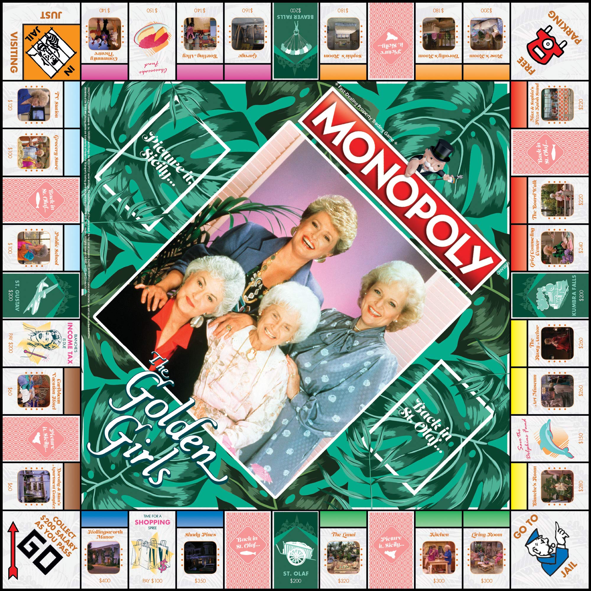 Monopoly The Golden Girls Board Game Buy, Sell, Trade FanFavorite