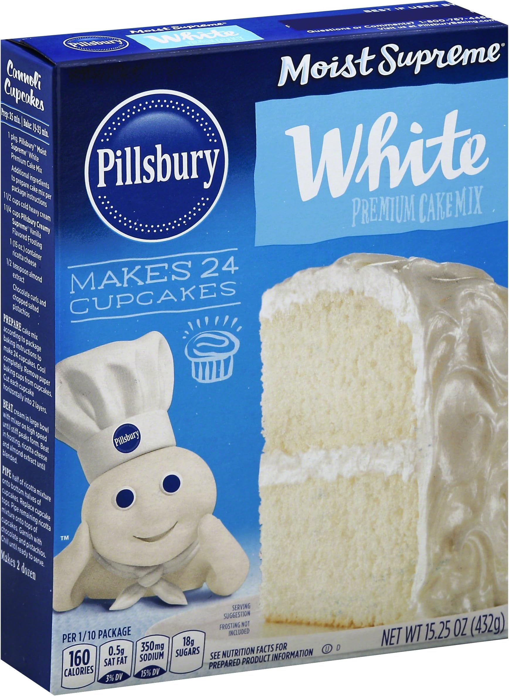 Moist Supreme Classic White Cake Mix 432g