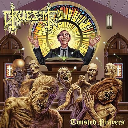 TWISTED PRAYERS (COLOURED VINYL) por Gruesome — capa do álbum